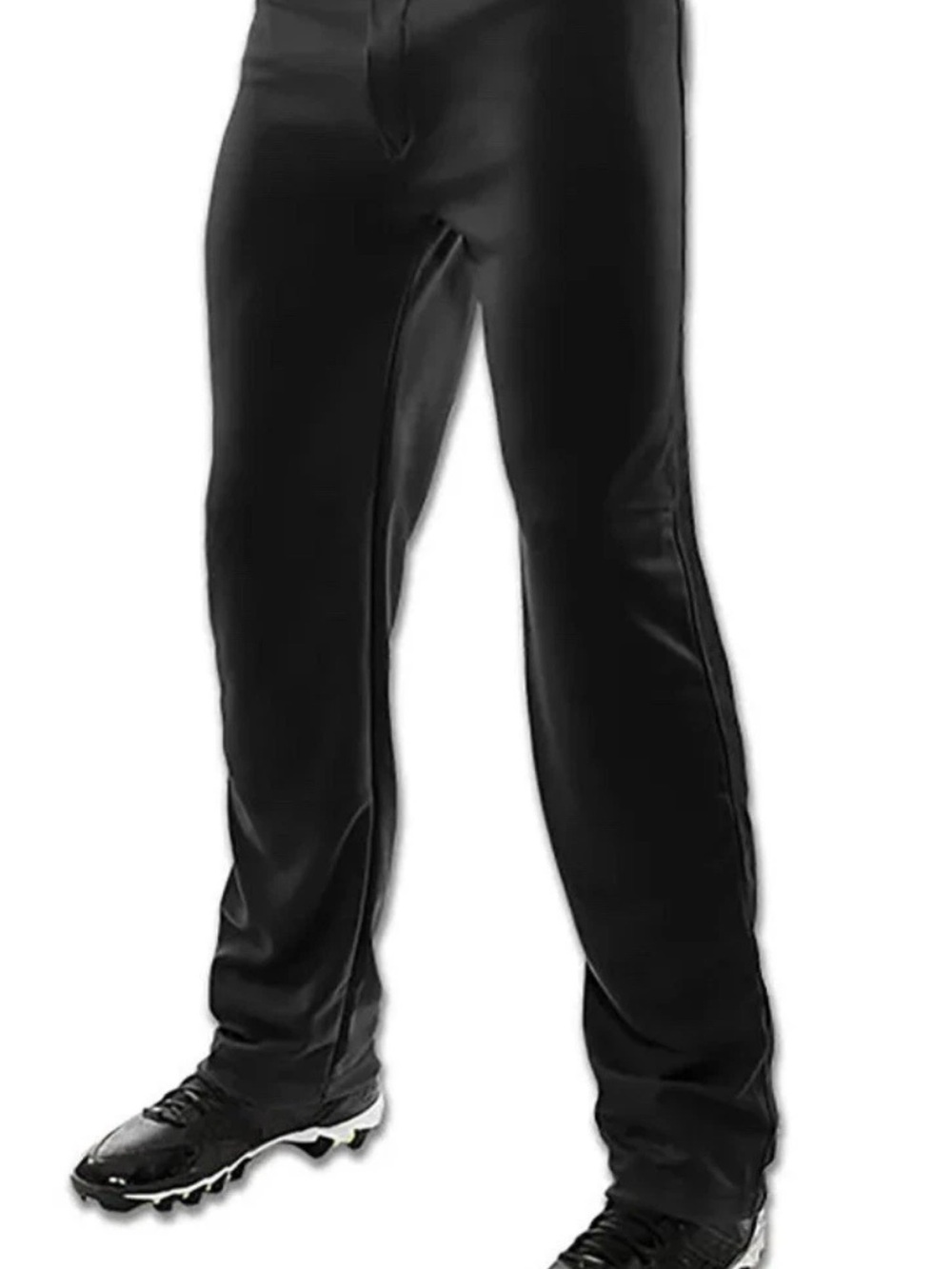 Champro Baseball Pants, Men's Medium Black Pants MVP Open Bottom